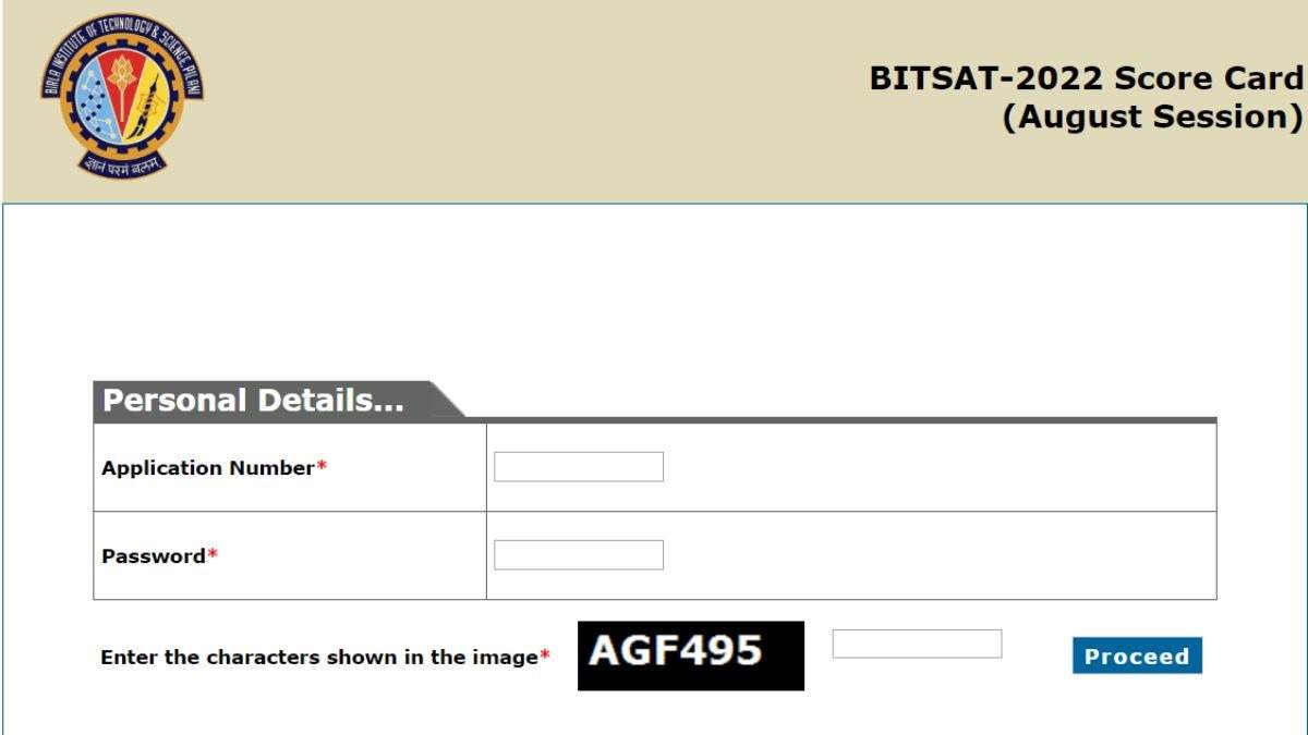 BITSAT 2024 Session 1 Result Declared: Check Your Score at bitsadmission.com