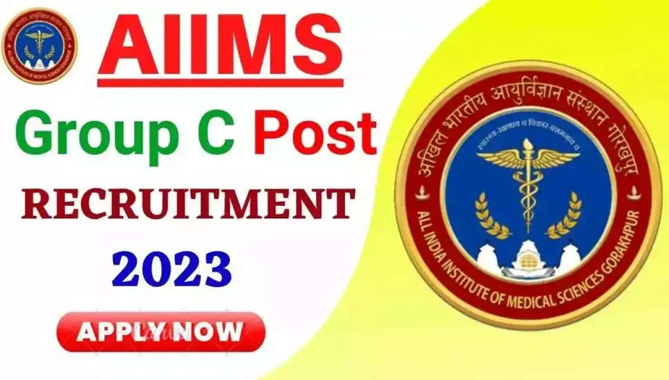 एम्स गोरखपुर में सरकारी नौकरी पाने का सुनहरा मौका: 142 पदों पर भर्ती शुरू, जानें आवेदन की अंतिम तिथि