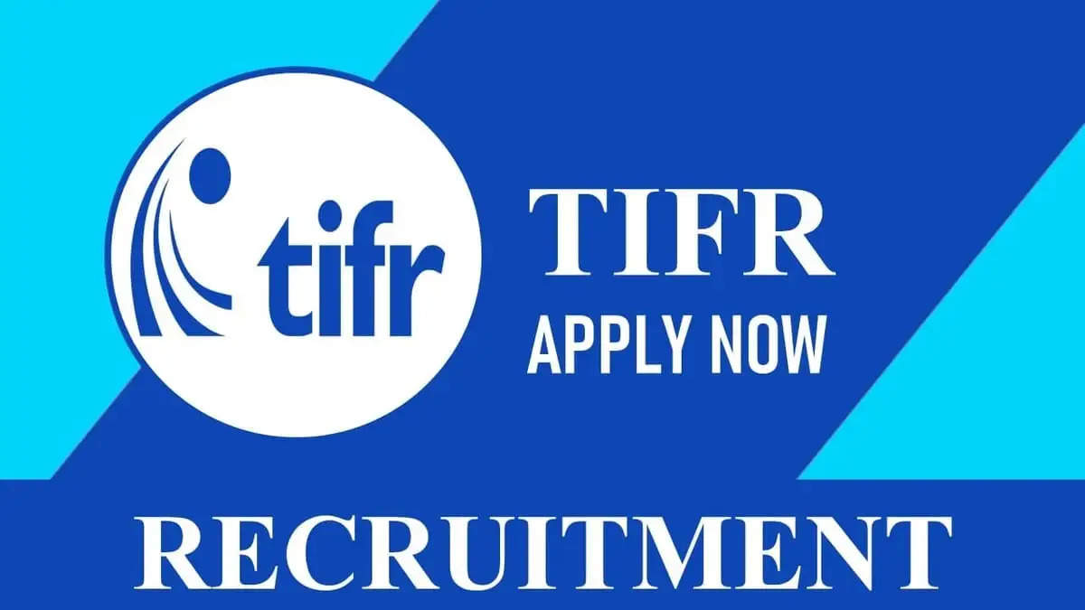 TIFR भर्ती 2023: पर्यवेक्षक, वैज्ञानिक अधिकारी, लिपिक और अन्य पदों के लिए करें आवेदन, वेतन 94,500 रुपये तक