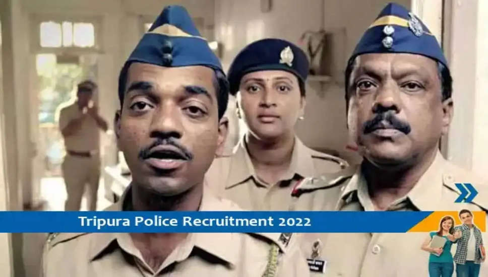 त्रिपुरा पुलिस कांस्टेबल भर्ती 2023 लिखित परीक्षा का कार्यक्रम हुआ जारी! तिथियां और विवरण देखें 
