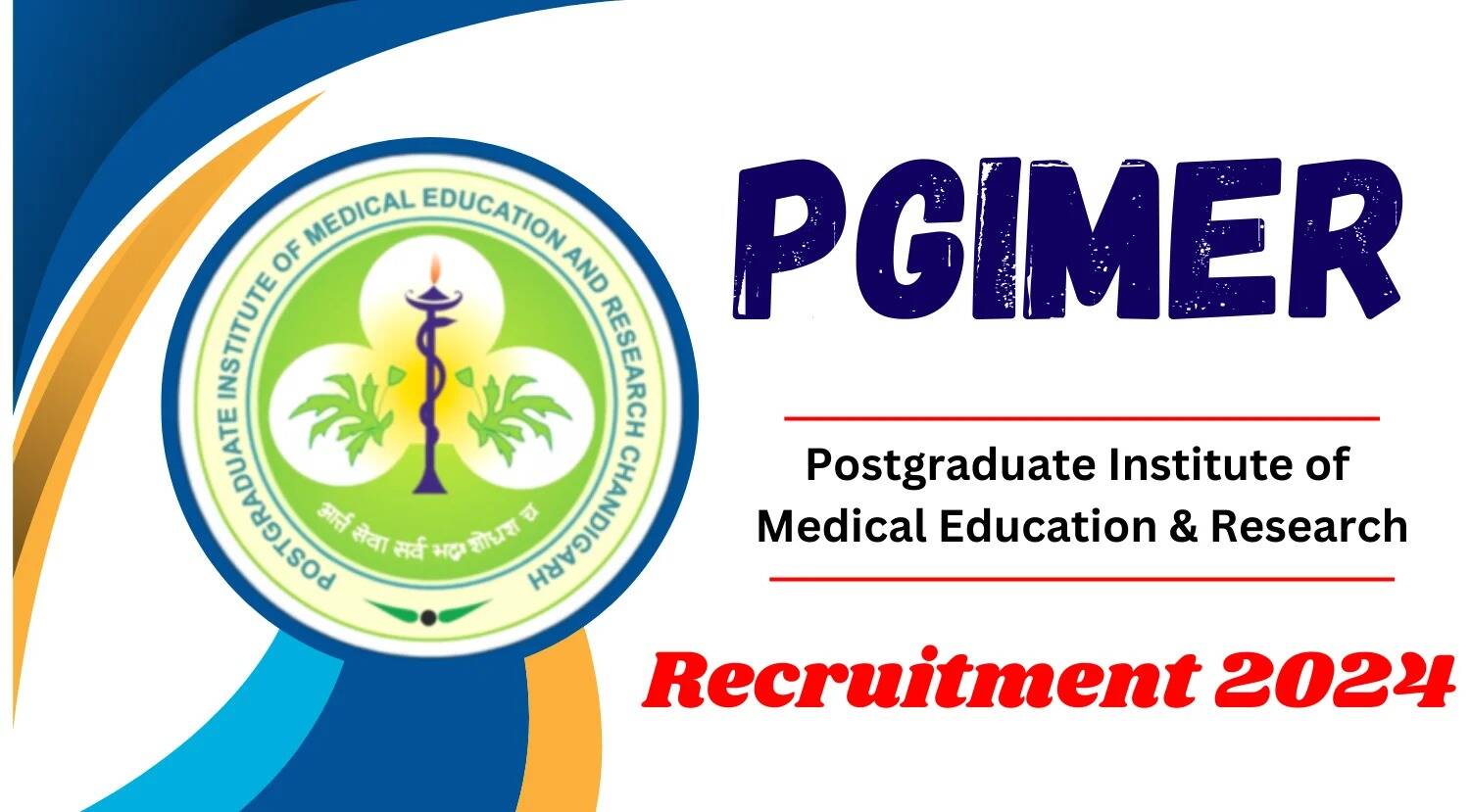 PGIMER Chandigarh Invites Applications for 121 Assistant Professor Posts in 2024