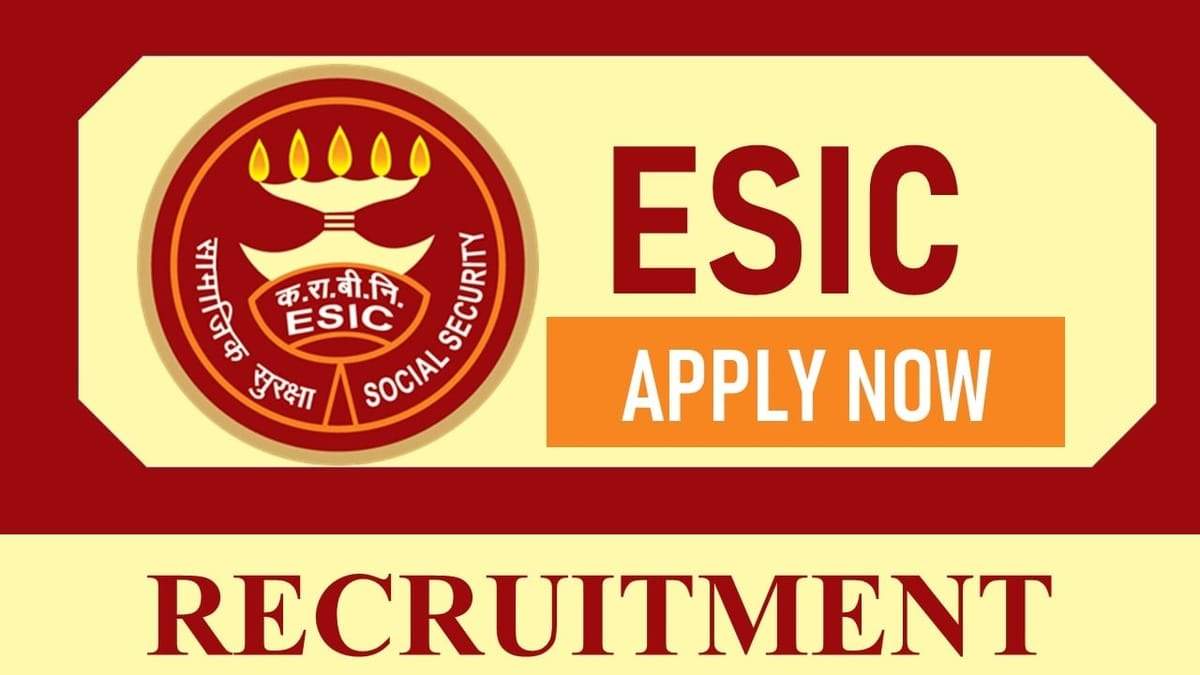 Walk-in Interview: ESIC, Faridabad Recruitment 2024 for Professor, Assistant Professor, Associate Professor - 81 Vacancies