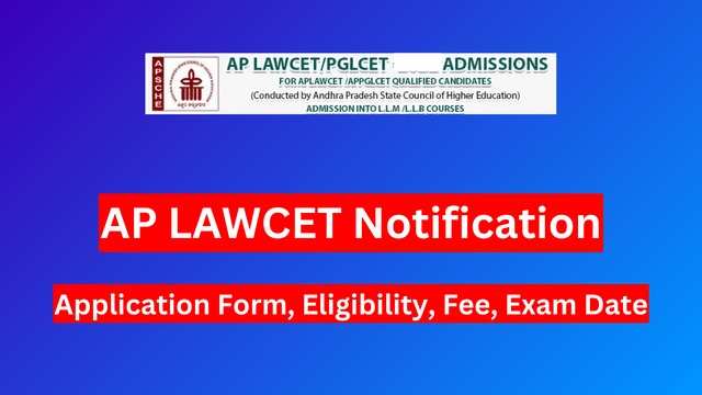 Last Day to Register for AP LAWCET & PGLCET 2024 Without Late Fee; Apply Now