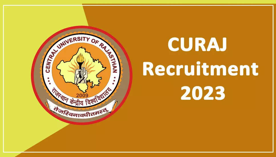 CURAJ Recruitment 2023: राजस्थान केंद्रीय विश्वविद्यालय (CURAJ) में नौकरी (Sarkari Naukri) पाने का एक शानदार अवसर निकला है। CURAJ ने  फैकल्टी रिसोर्स पर्सन के पदों (CURAJ Recruitment 2023) को भरने के लिए आवेदन मांगे हैं। इच्छुक एवं योग्य उम्मीदवार जो इन रिक्त पदों (CURAJ Recruitment 2023) के लिए आवेदन करना चाहते हैं, वे CURAJ की आधिकारिक वेबसाइट uniraj.ac.in पर जाकर अप्लाई कर सकते हैं। इन पदों (CURAJ Recruitment 2023) के लिए अप्लाई करने की अंतिम तिथि 2 मार्च 2023 है।   इसके अलावा उम्मीदवार सीधे इस आधिकारिक लिंक uniraj.ac.in पर क्लिक करके भी इन पदों (CURAJ Recruitment 2023) के लिए अप्लाई कर सकते हैं।   अगर आपको इस भर्ती से जुड़ी और डिटेल जानकारी चाहिए, तो आप इस लिंक CURAJ Recruitment 2023 Notification PDF के जरिए आधिकारिक नोटिफिकेशन (CURAJ Recruitment 2023) को देख और डाउनलोड कर सकते हैं। इस भर्ती (CURAJ Recruitment 2023) प्रक्रिया के तहत कुल  1 पद को भरा जाएगा।   CURAJ Recruitment 2023 के लिए महत्वपूर्ण तिथियां ऑनलाइन आवेदन शुरू होने की तारीख – ऑनलाइन आवेदन करने की आखरी तारीख- 2 मार्च 2023 CURAJ Recruitment 2023 के लिए पदों का  विवरण पदों की कुल संख्या- : 1 पद CURAJ Recruitment 2023 के लिए योग्यता (Eligibility Criteria) फैकल्टी रिसोर्स पर्सन -  मान्यता प्राप्त संस्थान से पोस्टग्रेजुएट डिग्री पास हो और अनुभव हो CURAJ Recruitment 2023 के लिए उम्र सीमा (Age Limit) फैकल्टी रिसोर्स पर्सन - उम्मीदवारों की आयु सीमा विभाग के नियमानुसार वर्ष मान्य होगी. CURAJ Recruitment 2023 के लिए वेतन (Salary) फैकल्टी रिसोर्स पर्सन: नियमानुसार CURAJ Recruitment 2023 के लिए चयन प्रक्रिया (Selection Process) लिखित परीक्षा के आधार पर किया जाएगा। CURAJ Recruitment 2023 के लिए आवेदन कैसे करें इच्छुक और योग्य उम्मीदवार CURAJ की आधिकारिक वेबसाइट (uniraj.ac.in) के माध्यम से 2 मार्च 2023 तक आवेदन कर सकते हैं। इस सबंध में विस्तृत जानकारी के लिए आप ऊपर दिए गए आधिकारिक अधिसूचना को देखें। यदि आप सरकारी नौकरी पाना चाहते है, तो अंतिम तिथि निकलने से पहले इस भर्ती के लिए अप्लाई करें और अपना सरकारी नौकरी पाने का सपना पूरा करें। इस तरह की और लेटेस्ट सरकारी नौकरियों की जानकारी के लिए आप naukrinama.com पर जा सकते है। CURAJ Recruitment 2023: A great opportunity has emerged to get a job (Sarkari Naukri) in the Central University of Rajasthan (CURAJ). CURAJ has sought applications to fill the posts of Faculty Resource Person (CURAJ Recruitment 2023). Interested and eligible candidates who want to apply for these vacant posts (CURAJ Recruitment 2023), they can apply by visiting the official website of CURAJ uniraj.ac.in. The last date to apply for these posts (CURAJ Recruitment 2023) is 2 March 2023. Apart from this, candidates can also apply for these posts (CURAJ Recruitment 2023) directly by clicking on this official link uniraj.ac.in. If you want more detailed information related to this recruitment, then you can see and download the official notification (CURAJ Recruitment 2023) through this link CURAJ Recruitment 2023 Notification PDF. A total of 1 post will be filled under this recruitment (CURAJ Recruitment 2023) process. Important Dates for CURAJ Recruitment 2023 Online Application Starting Date – Last date for online application - 2 March 2023 Details of posts for CURAJ Recruitment 2023 Total No. of Posts- : 1 Post Eligibility Criteria for CURAJ Recruitment 2023 Faculty Resource Person - Possess Post Graduate degree from recognized institute and experience Age Limit for CURAJ Recruitment 2023 Faculty Resource Person - The age limit of the candidates will be valid as per the rules of the department. Salary for CURAJ Recruitment 2023 Faculty Resource Person: As per rules Selection Process for CURAJ Recruitment 2023 Will be done on the basis of written test. How to apply for CURAJ Recruitment 2023 Interested and eligible candidates can apply through the official website of CURAJ (uniraj.ac.in) by 2 March 2023. For detailed information in this regard, refer to the official notification given above. If you want to get a government job, then apply for this recruitment before the last date and fulfill your dream of getting a government job. You can visit naukrinama.com for more such latest government jobs information. 