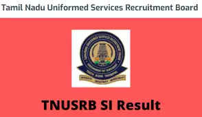 TNUSRB Result 2022 Declared: तामिलनाडू वर्दीधारी सेवा भर्ती बोर्ड ने सब इंस्पेक्टर (पुलिस) परीक्षा 2022 का परिणाम (TNUSRB Result 2022) घोषित कर दिया है।  जो भी उम्मीदवार इस परीक्षा (TNUSRB Exam 2022) में शामिल हुए हैं, वे TNUSRB की आधिकारिक वेबसाइट tnusrb.tn.gov.in पर जाकर अपना रिजल्ट (TNUSRB Result 2022) देख सकते हैं। यह भर्ती (TNURSB Recruitment 2022) परीक्षा को आयोजित की गई थी।    इसके अलावा उम्मीदवार सीधे इस आधिकारिक लिंक  tnusrb.tn.gov.in  पर क्लिक करके भी TNUSRB Results 2022 का परिणाम (TNUSRB Result 2022) देख सकते हैं। इसके साथ ही नीचे दिए गए स्टेप्स को फॉलो करके भी अपना रिजल्ट (TNUSRB Result 2022) देख और डाउनलोड कर सकते हैं। इस परीक्षा को पास करने वाले उम्मीदवारों को आगे की प्रक्रिया के लिए विभाग द्वारा जारी आधिकारिक विज्ञप्ति को देखते रहना होगा। भर्ती की प्रक्रिया का पूरा विवरण विभाग की आधिकारिक वेबसाइट पर उपलब्ध होगा।    परीक्षा का नाम – TNUSRB Exam 2022 परीक्षा आयोजित होने की तिथि –, 2022  रिजल्ट घोषित होने की तिथि –  23 नवंबर, 2022 TNUSRB Result 2022 - अपना रिजल्ट कैसे चेक करें ?  1.	ESIC की आधिकारिक वेबसाइट tnusrb.tn.gov.in  ओपन करें।   2.	होम पेज पर दिए गए TNUSRB Result 2022 लिंक पर क्लिक करें।   3.	जो पेज खुला है उसमें अपना रोल नो. दर्ज करें और अपने रिजल्ट की जांच करें।   4.	TNUSRB Result 2022 को डाउनलोड करें और भविष्य की आवश्यकता के लिए रिजल्ट की एक हार्ड कॉपी अपने पास संभल कर रखें. सरकारी परीक्षाओं से जुडी सभी लेटेस्ट जानकारियों के लिए आप naukrinama.com को विजिट करें।  यहाँ पे आपको मिलेगी सभी परिक्षों के परिणाम, एडमिट कार्ड, उत्तर कुंजी, आदि से जुडी सभी जानकारियां और डिटेल्स।   TNUSRB Result 2022 Declared: Tamil Nadu Uniformed Services Recruitment Board has declared the result of Sub Inspector (Police) Exam 2022 (TNUSRB Result 2022). All the candidates who have appeared in this examination (TNUSRB Exam 2022) can see their result (TNUSRB Result 2022) by visiting the official website of TNUSRB at tnusrb.tn.gov.in. This recruitment (TNURSB Recruitment 2022) examination was conducted.  Apart from this, candidates can also see the result of TNUSRB Results 2022 (TNUSRB Result 2022) directly by clicking on this official link tnusrb.tn.gov.in. Along with this, you can also see and download your result (TNUSRB Result 2022) by following the steps given below. Candidates who clear this exam have to keep checking the official release issued by the department for further process. The complete details of the recruitment process will be available on the official website of the department.  Exam Name – TNUSRB Exam 2022 Date of conduct of examination –, 2022 Result declaration date – November 23, 2022 TNUSRB Result 2022 - How to check your result? 1. Open the official website of ESIC tnusrb.tn.gov.in. 2.Click on TNUSRB Result 2022 link given on the home page. 3. On the page that opens, enter your roll no. Enter and check your result. 4. Download the TNUSRB Result 2022 and keep a hard copy of the result with you for future need. For all the latest information related to government exams, you visit naukrinama.com. Here you will get all the information and details related to the results of all the exams, admit cards, answer keys, etc.