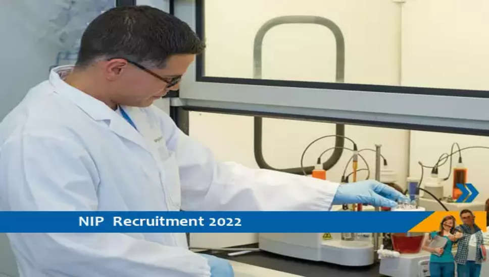 nip research assistant jobs 2022
