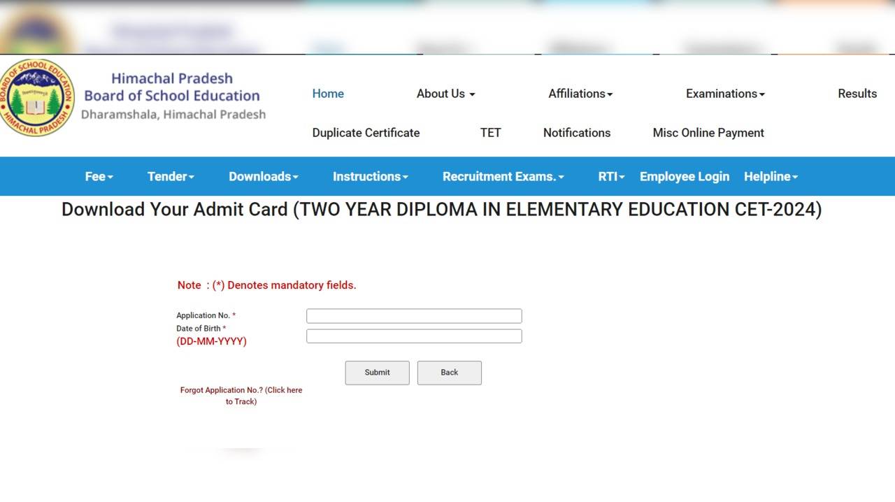 HP DElEd CET 2024 Admit Card Out Now: Here's How to Download from hpbose.org