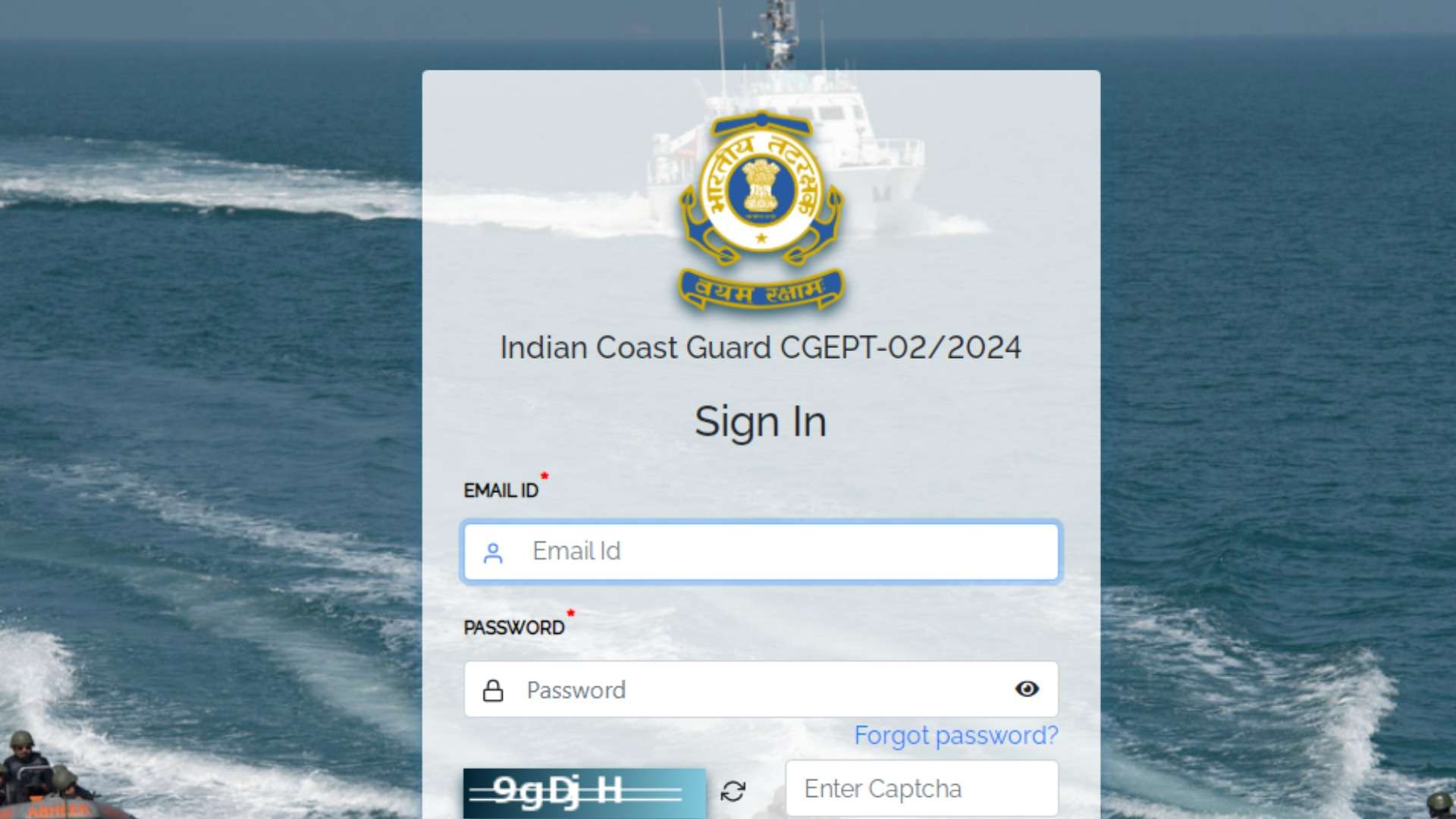 Coast Guard Navik General Duty CGEPT 02/2024 Recruitment: Exam Date, City, Admit Card Details for 260 Posts