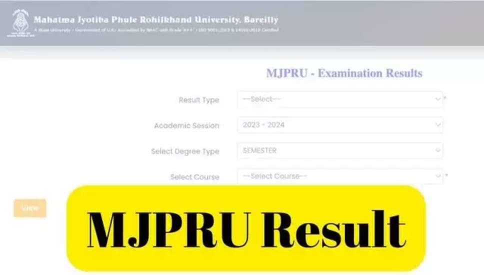 MJPRU परिणाम 2024 आउट: परिणाम PDF को सीधा डाउनलोड करें