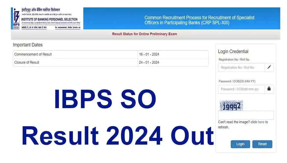 आईबीपीएस एसओ प्रीलिम्स स्कोर कार्ड 2024 जारी! अभी डाउनलोड करें और अपने अंक और कट-ऑफ चेक करें