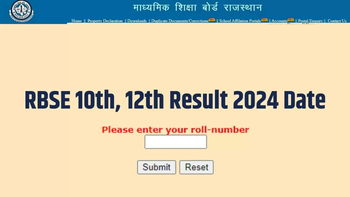 Rajasthan Board Result 2024: RBSE 10th, 12th Results Likely to be Announced on May 15?