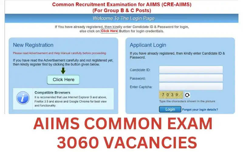 AIIMS भर्ती 2023: 3060 ग्रुप बी और सी पदों के लिए आवेदन करने की अंतिम तिथि 