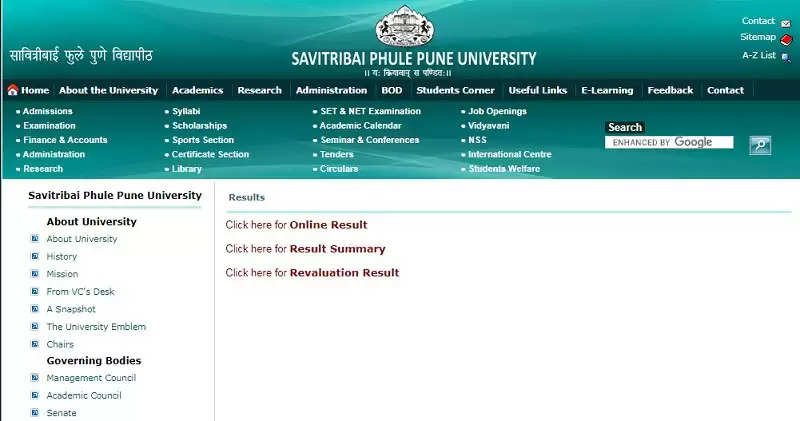 SPPU पुणे विश्वविद्यालय परिणाम 2024 जारी: unipune.ac.in पर UG और PG मार्कशीट डाउनलोड करें