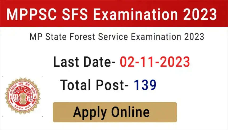 मध्य प्रदेश लोक सेवा आयोग वन सेवा भर्ती 2024: असिस्टेंट कंजर्वेटर ऑफ़ फॉरेस्ट और फॉरेस्ट रेंजर के 28 पदों के लिए करें ऑनलाइन आवेदन