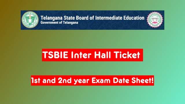 TS Inter Supplementary Hall Ticket 2024 Out: Download Now for 1st and 2nd Year Exams