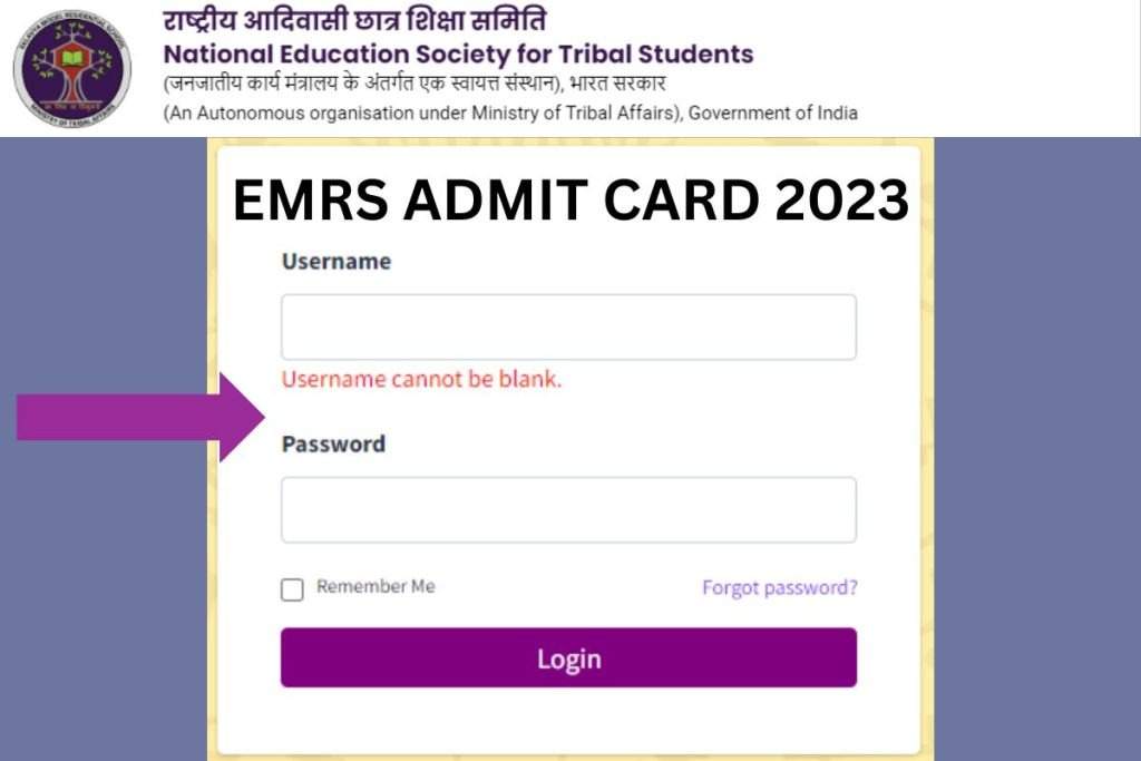 EMRS Admit Card 2023 Released! Download Now for TGT, PGT & Non-Teaching Posts