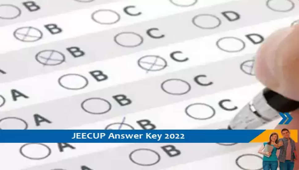 JEECUP Answer Key 2022- JEECUP परीक्षा 2021 उत्तर कुंजी के लिए यहां क्लिक करें