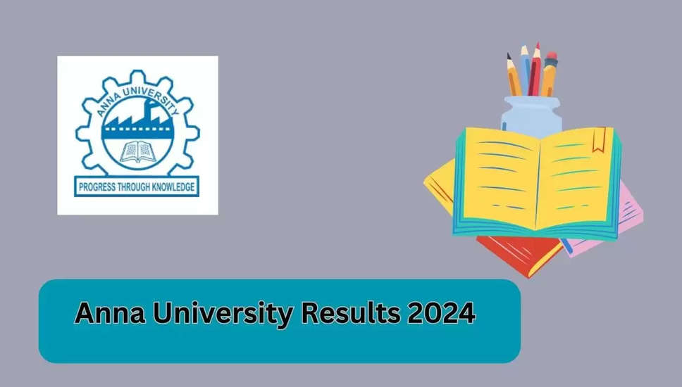 अन्ना विश्वविद्यालय परिणाम 2024 घोषित: coe1.annauniv.edu पर अपने स्कोर चेक करें