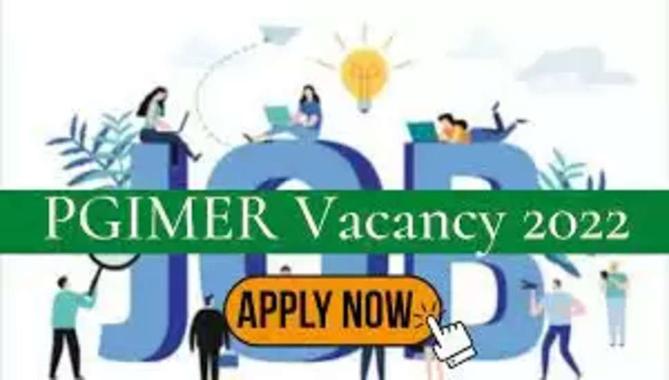 PGIMER Recruitment 2022: पोस्टग्रेजुएट इंस्टीट्यूट ऑफ मेडिकल एजुकेशन एंड रिसर्च चंडीगढ़ (PGIMER) में नौकरी (Sarkari Naukri) पाने का एक शानदार अवसर निकला है। PGIMER ने रिसर्च सहयोगी के पदों (PGIMER Recruitment 2022) को भरने के लिए आवेदन मांगे हैं। इच्छुक एवं योग्य उम्मीदवार जो इन रिक्त पदों (PGIMER Recruitment 2022) के लिए आवेदन करना चाहते हैं, वे PGIMERकी आधिकारिक वेबसाइट pgimer.edu.in पर जाकर अप्लाई कर सकते हैं। इन पदों (PGIMER Recruitment 2022) के लिए अप्लाई करने की अंतिम तिथि 13 नवंबर 2022 है।    इसके अलावा उम्मीदवार सीधे इस आधिकारिक लिंक pgimer.edu.in पर क्लिक करके भी इन पदों (PGIMER Recruitment 2022) के लिए अप्लाई कर सकते हैं।   अगर आपको इस भर्ती से जुड़ी और डिटेल जानकारी चाहिए, तो आप इस लिंक PGIMER Recruitment 2022 Notification PDF के जरिए आधिकारिक नोटिफिकेशन (PGIMER Recruitment 2022) को देख और डाउनलोड कर सकते हैं। इस भर्ती (PGIMER Recruitment 2022) प्रक्रिया के तहत कुल 1 पद को भरा जाएगा।   PGIMER Recruitment 2022 के लिए महत्वपूर्ण तिथियां ऑनलाइन आवेदन शुरू होने की तारीख – ऑनलाइन आवेदन करने की आखरी तारीख- 13 नवंबर 2022 PGIMER Recruitment 2022 पद भर्ती स्थान चंडीगढ़ PGIMER Recruitment 2022 के लिए पदों का  विवरण पदों की कुल संख्या- रिसर्च सहयोगी: 1 पद PGIMER Recruitment 2022 के लिए योग्यता (Eligibility Criteria) रिसर्च सहयोगी: मान्यता प्राप्त संस्थान से लाइफ साइंस में पी.एच्डी डिग्री  पास हो और अनुभव हो PGIMER Recruitment 2022 के लिए उम्र सीमा (Age Limit) उम्मीदवारों की आयु सीमा विभाग के नियमानुसार मान्य होगी. PGIMER Recruitment 2022 के लिए वेतन (Salary) 47000/- PGIMER Recruitment 2022 के लिए चयन प्रक्रिया (Selection Process) लिखित परीक्षा के आधार पर किया जाएगा।  PGIMER Recruitment 2022 के लिए आवेदन कैसे करें इच्छुक और योग्य उम्मीदवार PGIMERकी आधिकारिक वेबसाइट (pgimer.edu.in) के माध्यम से 13 नवंबर तक आवेदन कर सकते हैं। इस सबंध में विस्तृत जानकारी के लिए आप ऊपर दिए गए आधिकारिक अधिसूचना को देखें।  यदि आप सरकारी नौकरी पाना चाहते है, तो अंतिम तिथि निकलने से पहले इस भर्ती के लिए अप्लाई करें और अपना सरकारी नौकरी पाने का सपना पूरा करें। इस तरह की और लेटेस्ट सरकारी नौकरियों की जानकारी के लिए आप naukrinama.com पर जा सकते है।     PGIMER Recruitment 2022: A great opportunity has come out to get a job (Sarkari Naukri) in the Postgraduate Institute of Medical Education and Research Chandigarh (PGIMER). PGIMER has invited applications to fill the posts of Research Associate (PGIMER Recruitment 2022). Interested and eligible candidates who want to apply for these vacant posts (PGIMER Recruitment 2022) can apply by visiting the official website of PGIMER at pgimer.edu.in. The last date to apply for these posts (PGIMER Recruitment 2022) is 13 November 2022.  Apart from this, candidates can also directly apply for these posts (PGIMER Recruitment 2022) by clicking on this official link pgimer.edu.in. If you need more detail information related to this recruitment, then you can see and download the official notification (PGIMER Recruitment 2022) through this link PGIMER Recruitment 2022 Notification PDF. A total of 1 post will be filled under this recruitment (PGIMER Recruitment 2022) process. Important Dates for PGIMER Recruitment 2022 Online application start date – Last date to apply online - 13 November 2022 PGIMER Recruitment 2022 Post Recruitment Location Chandigarh Vacancy Details for PGIMER Recruitment 2022 Total No. of Posts- Research Associate: 1 Post Eligibility Criteria for PGIMER Recruitment 2022 Research Associate: Ph.D. Degree in Life Science from recognized Institute and experience Age Limit for PGIMER Recruitment 2022 The age limit of the candidates will be valid as per the rules of the department. Salary for PGIMER Recruitment 2022 47000/- Selection Process for PGIMER Recruitment 2022 It will be done on the basis of written test. How to Apply for PGIMER Recruitment 2022 Interested and eligible candidates can apply through PGIMER official website (pgimer.edu.in) latest by 13 November. For detailed information regarding this, you can refer to the official notification given above.  If you want to get a government job, then apply for this recruitment before the last date and fulfill your dream of getting a government job. You can visit naukrinama.com for more such latest government jobs information.