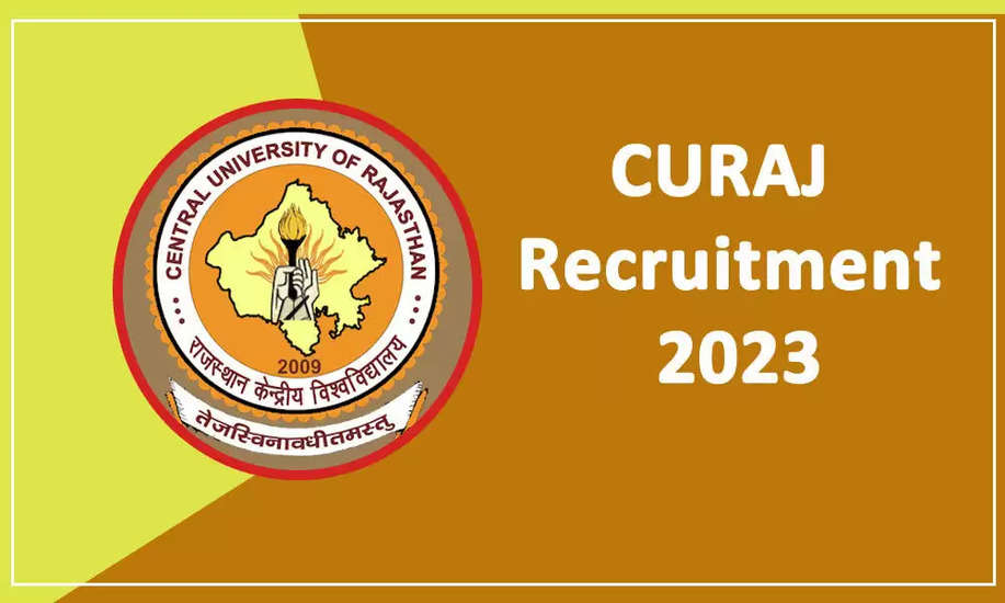 CURAJ Recruitment 2023: राजस्थान केंद्रीय विश्वविद्यालय (CURAJ) में नौकरी (Sarkari Naukri) पाने का एक शानदार अवसर निकला है। CURAJ ने   सहायक प्रोफेसर के पदों (CURAJ Recruitment 2023) को भरने के लिए आवेदन मांगे हैं। इच्छुक एवं योग्य उम्मीदवार जो इन रिक्त पदों (CURAJ Recruitment 2023) के लिए आवेदन करना चाहते हैं, वे CURAJ की आधिकारिक वेबसाइट uniraj.ac.in पर जाकर अप्लाई कर सकते हैं। इन पदों (CURAJ Recruitment 2023) के लिए अप्लाई करने की अंतिम तिथि 13 मार्च 2023 है।   इसके अलावा उम्मीदवार सीधे इस आधिकारिक लिंक uniraj.ac.in पर क्लिक करके भी इन पदों (CURAJ Recruitment 2023) के लिए अप्लाई कर सकते हैं।   अगर आपको इस भर्ती से जुड़ी और डिटेल जानकारी चाहिए, तो आप इस लिंक CURAJ Recruitment 2023 Notification PDF के जरिए आधिकारिक नोटिफिकेशन (CURAJ Recruitment 2023) को देख और डाउनलोड कर सकते हैं। इस भर्ती (CURAJ Recruitment 2023) प्रक्रिया के तहत कुल  2 पद को भरा जाएगा।   CURAJ Recruitment 2023 के लिए महत्वपूर्ण तिथियां ऑनलाइन आवेदन शुरू होने की तारीख – ऑनलाइन आवेदन करने की आखरी तारीख- 13 मार्च 2023 CURAJ Recruitment 2023 के लिए पदों का  विवरण पदों की कुल संख्या- : 2 पद CURAJ Recruitment 2023 के लिए योग्यता (Eligibility Criteria) सहायक प्रोफेसर -  मान्यता प्राप्त संस्थान से पोस्टग्रेजुएट डिग्री पास हो और अनुभव हो CURAJ Recruitment 2023 के लिए उम्र सीमा (Age Limit) सहायक प्रोफेसर - उम्मीदवारों की आयु सीमा विभाग के नियमानुसार वर्ष मान्य होगी. CURAJ Recruitment 2023 के लिए वेतन (Salary) सहायक प्रोफेसर: नियमानुसार CURAJ Recruitment 2023 के लिए चयन प्रक्रिया (Selection Process) लिखित परीक्षा के आधार पर किया जाएगा। CURAJ Recruitment 2023 के लिए आवेदन कैसे करें इच्छुक और योग्य उम्मीदवार CURAJ की आधिकारिक वेबसाइट (uniraj.ac.in) के माध्यम से 13 मार्च 2023 तक आवेदन कर सकते हैं। इस सबंध में विस्तृत जानकारी के लिए आप ऊपर दिए गए आधिकारिक अधिसूचना को देखें। यदि आप सरकारी नौकरी पाना चाहते है, तो अंतिम तिथि निकलने से पहले इस भर्ती के लिए अप्लाई करें और अपना सरकारी नौकरी पाने का सपना पूरा करें। इस तरह की और लेटेस्ट सरकारी नौकरियों की जानकारी के लिए आप naukrinama.com पर जा सकते है। 