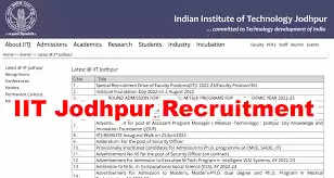 IIT Recruitment 2023: भारतीय प्रौद्योगिकी संस्थान जोधपुर (IIT जोधपुर ) में नौकरी (Sarkari Naukri) पाने का एक शानदार अवसर निकला है। IIT ने परियोजना सहयोगी के पदों (IIT Recruitment 2023) को भरने के लिए आवेदन मांगे हैं। इच्छुक एवं योग्य उम्मीदवार जो इन रिक्त पदों (IIT Recruitment 2023) के लिए आवेदन करना चाहते हैं, वे IIT की आधिकारिक वेबसाइट iitj.ac.in पर जाकर अप्लाई कर सकते हैं। इन पदों (IIT Recruitment 2023) के लिए अप्लाई करने की अंतिम तिथि 28 फरवरी है।   इसके अलावा उम्मीदवार सीधे इस आधिकारिक  लिंक iitj.ac.in पर क्लिक करके भी इन पदों (IIT Recruitment 2023) के लिए अप्लाई कर सकते हैं।   अगर आपको इस भर्ती से जुड़ी और डिटेल जानकारी चाहिए, तो आप इस लिंक  IIT Recruitment 2023 Notification PDF के जरिए आधिकारिक नोटिफिकेशन (IIT Recruitment 2023) को देख और डाउनलोड कर सकते हैं। इस भर्ती (IIT Recruitment 2023) प्रक्रिया के तहत कुल 1 पदों को भरा जाएगा।   IIT Recruitment 2023 के लिए महत्वपूर्ण तिथियां ऑनलाइन आवेदन शुरू होने की तारीख - ऑनलाइन आवेदन करने की आखरी तारीख -28 फरवरी 2023 IIT Recruitment 2023 के लिए पदों का  विवरण पदों की कुल संख्या- 1 IIT Recruitment 2023 के लिए योग्यता (Eligibility Criteria) परियोजना सहयोगी  - 25000/- IIT Recruitment 2023 के लिए उम्र सीमा (Age Limit) उम्मीदवारों की अधिकतम आयु 35 वर्ष मान्य होगी IIT Recruitment 2023 के लिए वेतन (Salary) परियोजना सहयोगी  - 25000/- प्रति माह IIT Recruitment 2023 के लिए चयन प्रक्रिया (Selection Process)   चयन प्रक्रिया उम्मीदवार का लिखित परीक्षा के आधार पर चयन होगा।   IIT Recruitment 2023 के लिए आवेदन कैसे करें इच्छुक और योग्य उम्मीदवार IIT की आधिकारिक वेबसाइट (iitj.ac.in ) के माध्यम से 28 फरवरी  2023 तक आवेदन कर सकते हैं। इस सबंध में विस्तृत जानकारी के लिए आप ऊपर दिए गए आधिकारिक अधिसूचना को देखें।   यदि आप सरकारी नौकरी पाना चाहते है, तो अंतिम तिथि निकलने से पहले इस भर्ती के लिए अप्लाई करें और अपना सरकारी नौकरी पाने का सपना पूरा करें। इस तरह की और लेटेस्ट सरकारी नौकरियों की जानकारी के लिए आप naukrinama.com पर जा सकते है।   IIT Recruitment 2023: A great opportunity has emerged to get a job (Sarkari Naukri) in the Indian Institute of Technology Jodhpur (IIT Jodhpur). IIT has sought applications to fill the posts of Project Associate (IIT Recruitment 2023). Interested and eligible candidates who want to apply for these vacant posts (IIT Recruitment 2023), can apply by visiting the official website of IIT iitj.ac.in. The last date to apply for these posts (IIT Recruitment 2023) is 28 February. Apart from this, candidates can also apply for these posts (IIT Recruitment 2023) by directly clicking on this official link iitj.ac.in. If you want more detailed information related to this recruitment, then you can see and download the official notification (IIT Recruitment 2023) through this link IIT Recruitment 2023 Notification PDF. A total of 1 posts will be filled under this recruitment (IIT Recruitment 2023) process. Important Dates for IIT Recruitment 2023 Starting date of online application - Last date for online application - 28 February 2023 Details of posts for IIT Recruitment 2023 Total No. of Posts- 1 Eligibility Criteria for IIT Recruitment 2023 Project Associate - 25000/- Age Limit for IIT Recruitment 2023 The maximum age of the candidates will be valid 35 years Salary for IIT Recruitment 2023 Project Associate - 25000/- per month Selection Process for IIT Recruitment 2023 Selection Process Candidates will be selected on the basis of written test.  How to apply for IIT Recruitment 2023 Interested and eligible candidates can apply through the official website of IIT (iitj.ac.in) by 28 February 2023. For detailed information in this regard, refer to the official notification given above.   If you want to get a government job, then apply for this recruitment before the last date and fulfill your dream of getting a government job. You can visit naukrinama.com for more such latest government jobs information.