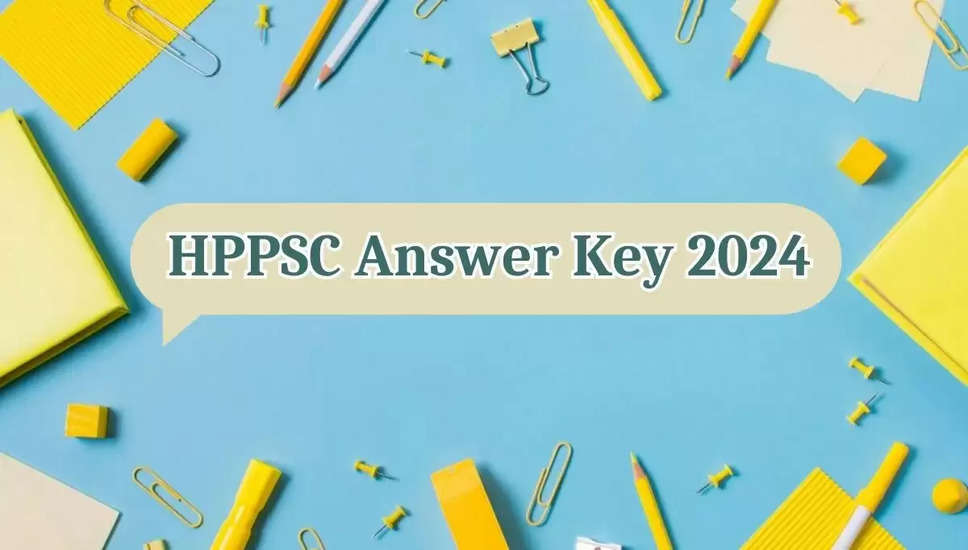 HPPSC लेक्चरर (स्कूल-न्यू) उत्तर कुंजी 2024: विषय योग्यता परीक्षा की प्राविधिक उत्तर कुंजी जारी