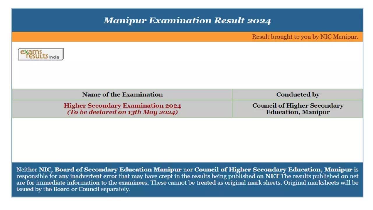 Manipur Class XII Result 2024 Out Now: Record Breaking 97.63% Students Clear the Exam