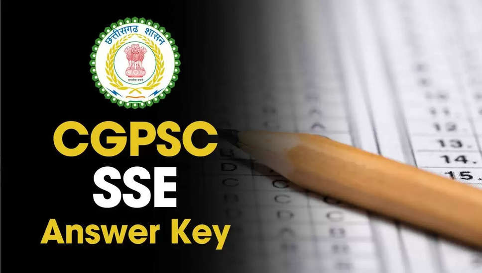 सीजीपीएससी राज्य सेवा उत्तर कुंजी 2024 - प्रीलिम्स मॉडल उत्तर कुंजी जारी