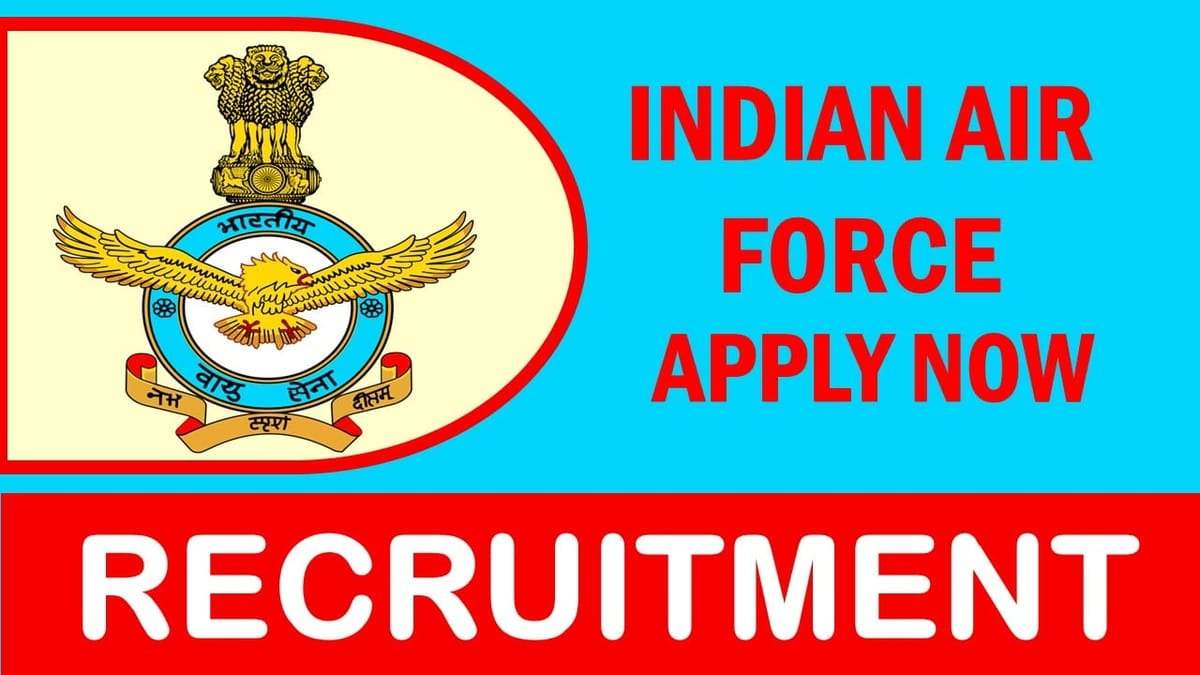 Indian Air Force AFCAT 02/2024 Recruitment Notification: Online Applications Invited for 304 Vacancies