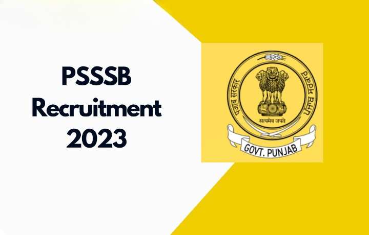 PSSSB विभिन्न रिक्ति 2023 ऑनलाइन फॉर्म: जूनियर इंजीनियर और सीनियर सहायक कम निरीक्षक के लिए नौकरी