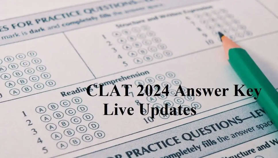 CLAT 2024 आंसर की: जल्द ही consortiumofnlus.ac.in पर डाउनलोड लिंक उपलब्ध होगा; विवरण जांचें