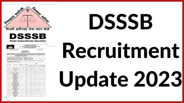 DSSSB Recruitment 2023: डीएसएसएसबी में पीजीटी-टीजीटी सहित 1800 से ज्यादा पदों पर भर्तियां, ऐसे करें आवेदन