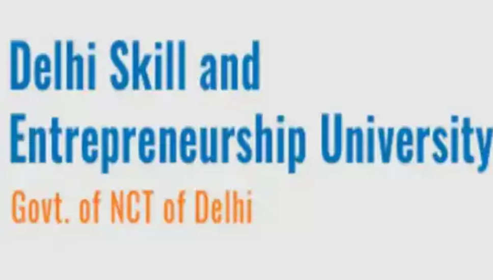 Admission open now in Delhi Skill and Entrepreneurship University