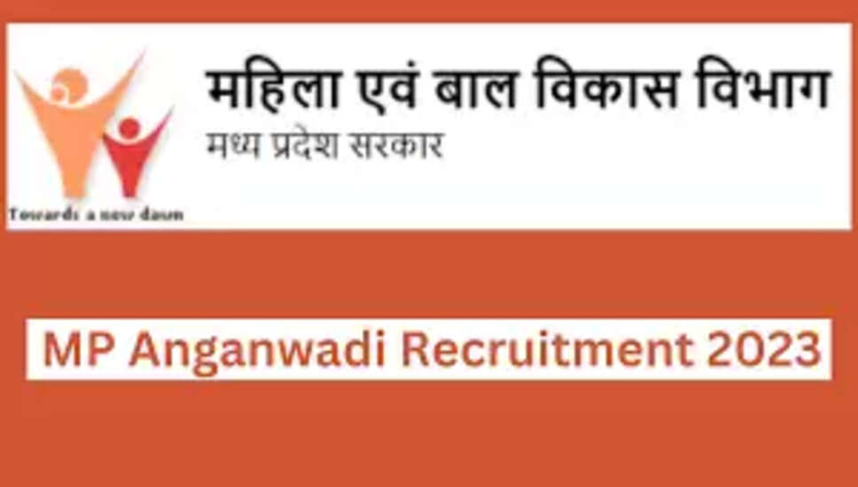 एसईओ शीर्षक: "मध्य प्रदेश आंगनवाड़ी भर्ती 2023: 385 रिक्तियों के लिए अभी आवेदन करें!"  परिचय: मध्य प्रदेश के महिला एवं बाल विकास विभाग ने विभिन्न जिलों में 385 आंगनवाड़ी कार्यकर्ता रिक्तियों के लिए भर्ती अभियान की घोषणा की है। इच्छुक उम्मीदवार 14 अगस्त, 2023 की अंतिम तिथि से पहले ऑफ़लाइन आवेदन कर सकते हैं। आइए इस भर्ती प्रक्रिया के आवश्यक विवरणों पर ध्यान दें, जिसमें पात्रता मानदंड, महत्वपूर्ण तिथियां और बहुत कुछ शामिल हैं।  महत्वपूर्ण तिथियाँ:  आवेदन प्रारंभ तिथि: 13 जुलाई आवेदन की अंतिम तिथि: 14 अगस्त आयु मानदंड: उम्मीदवारों की आयु कम से कम 18 वर्ष और 45 वर्ष से अधिक नहीं होनी चाहिए। आयु में छूट का विवरण आधिकारिक वेबसाइट [लिंक: https://mpwcdmis.gov.in/] पर पाया जा सकता है।  शैक्षणिक योग्यता: आवेदकों को किसी मान्यता प्राप्त स्कूल से 10वीं कक्षा या उससे ऊपर उत्तीर्ण होना आवश्यक है। आगे की शैक्षणिक योग्यता मानदंड के लिए, कृपया आधिकारिक वेबसाइट पर जाएँ।  रिक्ति विवरण:  आंगनवाड़ी हेल्पर: 246 आंगनवाड़ी कार्यकर्ता: 123 आंगनबाडी मिनी कार्यकर्ता : 16 चयन प्रक्रिया: चयन प्रक्रिया साक्षात्कार के माध्यम से आयोजित की जाएगी। अधिक जानकारी के लिए आधिकारिक अधिसूचना देखें।  आवेदन प्रक्रिया: केवल ऑफलाइन आवेदन ही स्वीकार किये जायेंगे। योग्य उम्मीदवारों को 14 अगस्त तक आधिकारिक वेबसाइट पर जाना होगा, आवेदन पत्र डाउनलोड करना होगा, उन्हें भरना होगा और नीचे दिए गए पते पर भेजना होगा:  संचालनालय महिला एवं बाल विकास विभाग, म.प्र. विजयाराजे वात्सल्य भवन, प्लॉट नं. 28ए, अरेरा हिल्स, Bhopal, Madhya Pradesh 462011 संपर्क नंबर- 0755-2550910  आंगनवाड़ी के बारे में: 1975 में भारत सरकार द्वारा शुरू की गई आंगनवाड़ी का उद्देश्य महिलाओं और बच्चों के समग्र स्वास्थ्य, शिक्षा और पोषण को बढ़ावा देते हुए बच्चों की भूख और कुपोषण को दूर करना है। हाल ही में, मध्य प्रदेश के मुख्यमंत्री शिवराज सिंह चौहान ने आंगनवाड़ी कार्यकर्ताओं की मासिक आय रुपये से बढ़ा दी। 3,000 से रु. 13,000 और लाडली बहना योजना शुरू की, जो रुपये हस्तांतरित करेगी। 1.25 करोड़ महिलाओं के खाते में 1000 रु.  समुदाय की सेवा करने और महिलाओं और बच्चों के कल्याण में योगदान देने का यह उत्कृष्ट अवसर न चूकें। मध्य प्रदेश आंगनवाड़ी भर्ती 2023 के लिए अभी आवेदन करें! SEO Title: "Madhya Pradesh Anganwadi Recruitment 2023: Apply Now for 385 Vacancies!"  Introduction: The Women and Child Development Department of Madhya Pradesh has announced a recruitment drive for 385 Anganwadi worker vacancies in various districts. Interested candidates can apply offline before the deadline on August 14, 2023. Let's delve into the essential details of this recruitment process, including eligibility criteria, important dates, and more.  Important Dates:  Application Start Date: July 13 Last Date for Application: August 14 Age Criteria: Candidates must be at least 18 years old and not exceed 45 years. Age relaxation details can be found on the official website [Link: https://mpwcdmis.gov.in/].  Education Qualification: Applicants need to have passed Class 10 or above from a recognized school. For further educational qualification criteria, please visit the official website.  Vacancy Details:  Anganwadi Helper: 246 Anganwadi Worker: 123 Anganwadi Mini Worker: 16 Selection Process: The selection process will be conducted through interviews. Check the official notification for more details.  Application Process: Only offline applications will be accepted. Eligible candidates must visit the official website by August 14, download the application forms, fill them out, and send them to the address mentioned below:  Directorate Women and Child Development Department, M.P. Vijayaraje Vatsalya Bhawan, Plot No. 28A, Arera Hills, Bhopal, Madhya Pradesh 462011 Contact no.- 0755-2550910  About Anganwadi: Anganwadi, initiated by the Government of India in 1975, aims to address child hunger and malnutrition while promoting the overall health, learning, and nutrition of women and children. Recently, Madhya Pradesh Chief Minister Shivraj Singh Chouhan raised the monthly income of Anganwadi workers from Rs. 3,000 to Rs. 13,000 and introduced the Ladli Behna scheme, which will transfer Rs. 1,000 to the accounts of 1.25 crore women.  Don't miss this excellent opportunity to serve the community and contribute to the welfare of women and children. Apply now for Madhya Pradesh Anganwadi recruitment 2023!