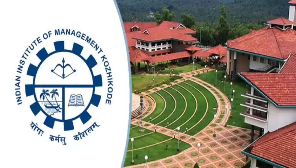 IIM KOZHIKODE Recruitment 2022: भारतीय प्रबंधन संस्थान कोझीकोड़ (IIM KOZHIKODE) में नौकरी (Sarkari Naukri) पाने का एक शानदार अवसर निकला है। IIM KOZHIKODE ने  अकादमिक सहयोगी के पदों (IIM KOZHIKODE Recruitment 2022) को भरने के लिए आवेदन मांगे हैं। इच्छुक एवं योग्य उम्मीदवार जो इन रिक्त पदों (IIM KOZHIKODE Recruitment 2022) के लिए आवेदन करना चाहते हैं, वे IIM KOZHIKODE की आधिकारिक वेबसाइटiimk.ac.in पर जाकर अप्लाई कर सकते हैं। इन पदों (IIM KOZHIKODE Recruitment 2022) के लिए अप्लाई करने की अंतिम तिथि 15 जनवरी 2023 है।   इसके अलावा उम्मीदवार सीधे इस आधिकारिक लिंक iimk.ac.in पर क्लिक करके भी इन पदों (IIM KOZHIKODE Recruitment 2022) के लिए अप्लाई कर सकते हैं।   अगर आपको इस भर्ती से जुड़ी और डिटेल जानकारी चाहिए, तो आप इस लिंक IIM KOZHIKODE Recruitment 2022 Notification PDF के जरिए आधिकारिक नोटिफिकेशन (IIM KOZHIKODE Recruitment 2022) को देख और डाउनलोड कर सकते हैं। इस भर्ती (IIM KOZHIKODE Recruitment 2022) प्रक्रिया के तहत कुल 1 पद को भरा जाएगा।   IIM KOZHIKODE Recruitment 2022 के लिए महत्वपूर्ण तिथियां ऑनलाइन आवेदन शुरू होने की तारीख &ndash; ऑनलाइन आवेदन करने की आखरी तारीख- 27 दिसंबर IIM KOZHIKODE Recruitment 2022 के लिए पदों का  विवरण पदों की कुल संख्या- अकादमिक सहयोगी  - 1 पद IIM KOZHIKODE Recruitment 2022 के लिए योग्यता (Eligibility Criteria) अकादमिक सहयोगी  - मान्यता प्राप्त संस्थान से  संबधित विषय में स्नातकोत्तर डिग्री प्राप्त हो और अनुभव हो IIM KOZHIKODE Recruitment 2022 के लिए उम्र सीमा (Age Limit) उम्मीदवारों की आयु 35 वर्ष मान्य होगी। IIM KOZHIKODE Recruitment 2022 के लिए वेतन (Salary) अकादमिक सहयोगी : 24000/- IIM KOZHIKODE Recruitment 2022 के लिए चयन प्रक्रिया (Selection Process) अकादमिक सहयोगी  - साक्षात्कार के आधार पर किया जाएगा। IIM KOZHIKODE Recruitment 2022 के लिए आवेदन कैसे करें इच्छुक और योग्य उम्मीदवार IIM KOZHIKODEकी आधिकारिक वेबसाइट (iimk.ac.in) के माध्यम से 15 जनवरी 2023 तक आवेदन कर सकते हैं। इस सबंध में विस्तृत जानकारी के लिए आप ऊपर दिए गए आधिकारिक अधिसूचना को देखें। यदि आप सरकारी नौकरी पाना चाहते है, तो अंतिम तिथि निकलने से पहले इस भर्ती के लिए अप्लाई करें और अपना सरकारी नौकरी पाने का सपना पूरा करें। इस तरह की और लेटेस्ट सरकारी नौकरियों की जानकारी के लिए आप naukrinama.com पर जा सकते है। IIM KOZHIKODE Recruitment 2022: A great opportunity has emerged to get a job (Sarkari Naukri) in the Indian Institute of Management Kozhikode (IIM KOZHIKODE). IIM KOZHIKODE has sought applications to fill the posts of Academic Associate (IIM KOZHIKODE Recruitment 2022). Interested and eligible candidates who want to apply for these vacant posts (IIM KOZHIKODE Recruitment 2022), they can apply by visiting the official website of IIM KOZHIKODE iimk.ac.in. The last date to apply for these posts (IIM KOZHIKODE Recruitment 2022) is 15 January 2023. Apart from this, candidates can also apply for these posts (IIM KOZHIKODE Recruitment 2022) by directly clicking on this official link iimk.ac.in. If you want more detailed information related to this recruitment, then you can see and download the official notification (IIM KOZHIKODE Recruitment 2022) through this link IIM KOZHIKODE Recruitment 2022 Notification PDF. A total of 1 post will be filled under this recruitment (IIM KOZHIKODE Recruitment 2022) process. Important Dates for IIM KOZHIKODE Recruitment 2022 Online Application Starting Date &ndash; Last date for online application - 15 January 2023. Vacancy details for IIM KOZHIKODE Recruitment 2022 Total No. of Posts - Academic Associate - 1 Post Eligibility Criteria for IIM KOZHIKODE Recruitment 2022 Academic Associate - Post Graduate degree in relevant subject from a recognized institute and experience Age Limit for IIM KOZHIKODE Recruitment 2022 The age of the candidates will be valid 35 years. Salary for IIM KOZHIKODE Recruitment 2022 Academic Assistant: 24000/- Selection Process for IIM KOZHIKODE Recruitment 2022 Academic Associate - Will be done on the basis of interview. How to Apply for IIM KOZHIKODE Recruitment 2022 Interested and eligible candidates can apply through the official website of IIM KOZHIKODE (iimk.ac.in) by 15 January 2023. For detailed information in this regard, refer to the official notification given above. If you want to get a government job, then apply for this recruitment before the last date and fulfill your dream of getting a government job. You can visit naukrinama.com for more such latest government jobs information.