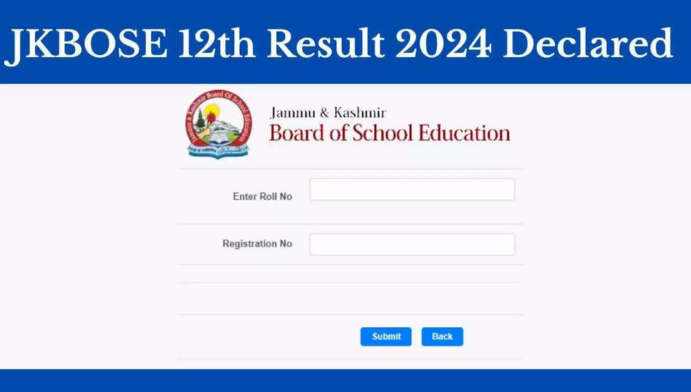 JKBOSE कक्षा 12 का परिणाम 2024 घोषित: पिछले वर्ष 65% से 74% छात्रों का पास प्रतिशत बढ़ा