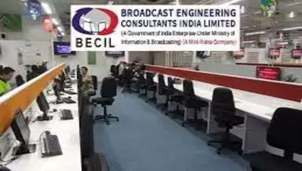BECIL Recruitment 2023: ब्रॉडकास्ट इंजीनियरिंग कंसल्टेंट्स इंडिया लिमिटेड  (BECIL) में नौकरी (Sarkari Naukri) पाने का एक शानदार अवसर निकला है। BECIL ने फील्ड ऑफिसर, लोअर डिविजन क्लर्क, मल्टी टॉस्किंग स्टॉफ  के पदों (BECIL Recruitment 2023) को भरने के लिए आवेदन मांगे हैं। इच्छुक एवं योग्य उम्मीदवार जो इन रिक्त पदों (BECIL Recruitment 2023) के लिए आवेदन करना चाहते हैं, वे BECIL की आधिकारिक वेबसाइट becil.com पर जाकर अप्लाई कर सकते हैं। इन पदों (BECIL Recruitment 2023) के लिए अप्लाई करने की अंतिम तिथि 17 जनवरी 2023 है।   इसके अलावा उम्मीदवार सीधे इस आधिकारिक लिंक becil.com पर क्लिक करके भी इन पदों (BECIL Recruitment 2023) के लिए अप्लाई कर सकते हैं।   अगर आपको इस भर्ती से जुड़ी और डिटेल जानकारी चाहिए, तो आप इस लिंक BECIL Recruitment 2023 Notification PDF के जरिए आधिकारिक नोटिफिकेशन (BECIL Recruitment 2023) को देख और डाउनलोड कर सकते हैं। इस भर्ती (BECIL Recruitment 2023) प्रक्रिया के तहत कुल 3 पद को भरा जाएगा।   BECIL Recruitment 2023 के लिए महत्वपूर्ण तिथियां ऑनलाइन आवेदन शुरू होने की तारीख – ऑनलाइन आवेदन करने की आखरी तारीख-17 जनवरी 2023 BECIL Recruitment 2023 के लिए पदों का  विवरण पदों की कुल संख्या- फील्ड ऑफिसर, लोअर डिविजन क्लर्क, मल्टी टॉस्किंग स्टॉफ : 3 पद BECIL Recruitment 2023 के लिए योग्यता (Eligibility Criteria) फील्ड ऑफिसर, लोअर डिविजन क्लर्क, मल्टी टॉस्किंग स्टॉफ :मान्यता प्राप्त संस्थान से 10वीं और स्नातक पास हो और अनुभव हो BECIL Recruitment 2023 के लिए उम्र सीमा (Age Limit) फील्ड ऑफिसर, लोअर डिविजन क्लर्क, मल्टी टॉस्किंग स्टॉफ  - उम्मीदवारों की आयु सीमा 60 वर्ष  मान्य होगी. BECIL Recruitment 2023 के लिए वेतन (Salary) फील्ड ऑफिसर, लोअर डिविजन क्लर्क, मल्टी टॉस्किंग स्टॉफ : विभाग के नियमानुसार BECIL Recruitment 2023 के लिए चयन प्रक्रिया (Selection Process) फील्ड ऑफिसर, लोअर डिविजन क्लर्क, मल्टी टॉस्किंग स्टॉफ : साक्षात्कार के आधार पर किया जाएगा। BECIL Recruitment 2023 के लिए आवेदन कैसे करें इच्छुक और योग्य उम्मीदवार BECIL की आधिकारिक वेबसाइट (becil.com) के माध्यम से 17 जनवरी 2023 तक आवेदन कर सकते हैं। इस सबंध में विस्तृत जानकारी के लिए आप ऊपर दिए गए आधिकारिक अधिसूचना को देखें। यदि आप सरकारी नौकरी पाना चाहते है, तो अंतिम तिथि निकलने से पहले इस भर्ती के लिए अप्लाई करें और अपना सरकारी नौकरी पाने का सपना पूरा करें। इस तरह की और लेटेस्ट सरकारी नौकरियों की जानकारी के लिए आप naukrinama.com पर जा सकते है। BECIL Recruitment 2023: A great opportunity has emerged to get a job (Sarkari Naukri) in Broadcast Engineering Consultants India Limited (BECIL). BECIL has sought applications to fill the posts of Field Officer, Lower Division Clerk, Multi Tasking Staff (BECIL Recruitment 2023). Interested and eligible candidates who want to apply for these vacant posts (BECIL Recruitment 2023), can apply by visiting the official website of BECIL at becil.com. The last date to apply for these posts (BECIL Recruitment 2023) is 17 January 2023. Apart from this, candidates can also apply for these posts (BECIL Recruitment 2023) by directly clicking on this official link becil.com. If you want more detailed information related to this recruitment, then you can see and download the official notification (BECIL Recruitment 2023) through this link BECIL Recruitment 2023 Notification PDF. A total of 3 posts will be filled under this recruitment (BECIL Recruitment 2023) process. Important Dates for BECIL Recruitment 2023 Online Application Starting Date – Last date for online application - 17 January 2023 Details of posts for BECIL Recruitment 2023 Total No. of Posts- Field Officer, Lower Division Clerk, Multi Tasking Staff: 3 Posts Eligibility Criteria for BECIL Recruitment 2023 Field Officer, Lower Division Clerk, Multi Tasking Staff: 10th pass and graduation from recognized institute and experience Age Limit for BECIL Recruitment 2023 Field Officer, Lower Division Clerk, Multi Tasking Staff - The age limit of the candidates will be 60 years. Salary for BECIL Recruitment 2023 Field Officer, Lower Division Clerk, Multi Tasking Staff: As per the rules of the department Selection Process for BECIL Recruitment 2023 Field Officer, Lower Division Clerk, Multi Tasking Staff: Selection will be based on Interview. How to apply for BECIL Recruitment 2023 Interested and eligible candidates can apply through the official website of BECIL (becil.com) by 17 January 2023. For detailed information in this regard, refer to the official notification given above. If you want to get a government job, then apply for this recruitment before the last date and fulfill your dream of getting a government job. You can visit naukrinama.com for more such latest government jobs information.