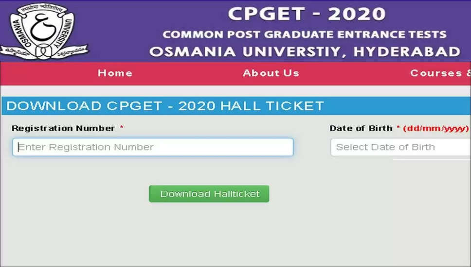 CPGET 2024 परीक्षा तिथियां जल्द ही osmania.ac.in पर घोषित होंगी - अपडेट के लिए बने रहें 