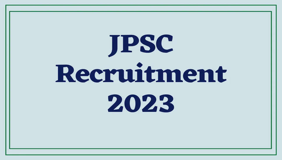 जेपीएससी भर्ती 2023: 74 प्रोफेसर, सहायक प्रोफेसर और एसोसिएट प्रोफेसर रिक्तियों के लिए ऑनलाइन आवेदन करें झारखंड लोक सेवा आयोग (JPSC) ने प्रोफेसर, असिस्टेंट प्रोफेसर और एसोसिएट प्रोफेसर के रिक्त पदों की भर्ती के लिए एक अधिसूचना जारी की है। उपलब्ध रिक्तियों की कुल संख्या 74 है। योग्य और इच्छुक उम्मीदवार 15 अप्रैल 2023 से 14 मई 2023 तक ऑनलाइन आवेदन कर सकते हैं। इस ब्लॉग पोस्ट में, हम आपको जेपीएससी भर्ती 2023 से संबंधित सभी महत्वपूर्ण जानकारी प्रदान करेंगे। महत्वपूर्ण तिथियाँ: ऑनलाइन आवेदन करने की प्रारंभिक तिथि: 15-04-2023 ऑनलाइन आवेदन करने की अंतिम तिथि: 14-05-2023 शुल्क भुगतान की अंतिम तिथि: 16-05-2023 हार्ड कॉपी जमा करने की अंतिम तिथि: 31-05-2023 रिक्ति विवरण: जेपीएससी भर्ती 2023 के लिए उपलब्ध रिक्तियों की कुल संख्या 74 है। यहां रिक्ति की विस्तृत जानकारी दी गई है: पद का नाम कुल प्रोफेसर-सह-मुख्य वैज्ञानिक 7   सहायक प्राध्यापक-सह-कनिष्ठ वैज्ञानिक 24 एसोसिएट प्रोफेसर-कम-सीनियर साइंटिस्ट 43 पात्रता मापदंड: उम्मीदवार जो जेपीएससी भर्ती 2023 के लिए आवेदन करने में रुचि रखते हैं, उन्हें यह सुनिश्चित करना चाहिए कि वे आधिकारिक अधिसूचना में उल्लिखित पात्रता मानदंडों को पूरा करते हैं। पात्रता मानदंड में आयु सीमा, शैक्षिक योग्यता और अनुभव शामिल हैं। उम्मीदवारों के पास मास्टर डिग्री/पीएचडी होनी चाहिए। किसी मान्यता प्राप्त विश्वविद्यालय / संस्थान से संबंधित विषय में। पात्रता मानदंड की विस्तृत जानकारी के लिए कृपया आधिकारिक अधिसूचना देखें। आवेदन कैसे करें: इच्छुक और पात्र उम्मीदवार जेपीएससी भर्ती 2023 के लिए 15 अप्रैल 2023 से 14 मई 2023 तक ऑनलाइन आवेदन कर सकते हैं। उम्मीदवारों को सलाह दी जाती है कि ऑनलाइन आवेदन करने से पहले अधिसूचना को ध्यान से पढ़ें। ऑनलाइन आवेदन लिंक 15 अप्रैल 2023 से जेपीएससी की आधिकारिक वेबसाइट पर उपलब्ध होगा। महत्वपूर्ण लिंक: ऑनलाइन अर्जी कीजिए: 15-04-2023 को उपलब्ध अधिसूचना: यहां क्लिक करें आधिकारिक वेबसाइट: यहां क्लिक करें  JPSC Recruitment 2023: Apply Online for 74 Professor, Assistant Professor, and Associate Professor Vacancies Jharkhand Public Service Commission (JPSC) has released a notification for the recruitment of Professor, Assistant Professor, and Associate Professor vacancies. The total number of vacancies available is 74. Eligible and interested candidates can apply online from 15th April 2023 to 14th May 2023. In this blog post, we will provide you with all the important information related to the JPSC Recruitment 2023. Important Dates: Starting Date to Apply Online: 15-04-2023 Last Date to Apply Online: 14-05-2023 Last Date for Payment of Fee: 16-05-2023 Last Date for Submission of Hard Copy: 31-05-2023 Vacancy Details: The total number of vacancies available for the JPSC Recruitment 2023 is 74. Here is the detailed vacancy information: Post Name Total Professor-cum-Chief Scientist 7  Assistant Professor-cum-Junior Scientist 24 Associate Professor-cum-Senior Scientist 43 Eligibility Criteria: Candidates who are interested in applying for the JPSC Recruitment 2023 must ensure that they fulfill the eligibility criteria mentioned in the official notification. The eligibility criteria include age limit, educational qualification, and experience. Candidates must have a Master's degree/Ph.D. in the relevant subject from a recognized university/institution. For detailed information on eligibility criteria, please refer to the official notification. How to Apply: Interested and eligible candidates can apply online for the JPSC Recruitment 2023 from 15th April 2023 to 14th May 2023. Candidates are advised to read the notification carefully before applying online. The online application link will be available on the official website of JPSC from 15th April 2023. Important Links: Apply Online: Available on 15-04-2023 Notification: Click Here Official Website: Click Here