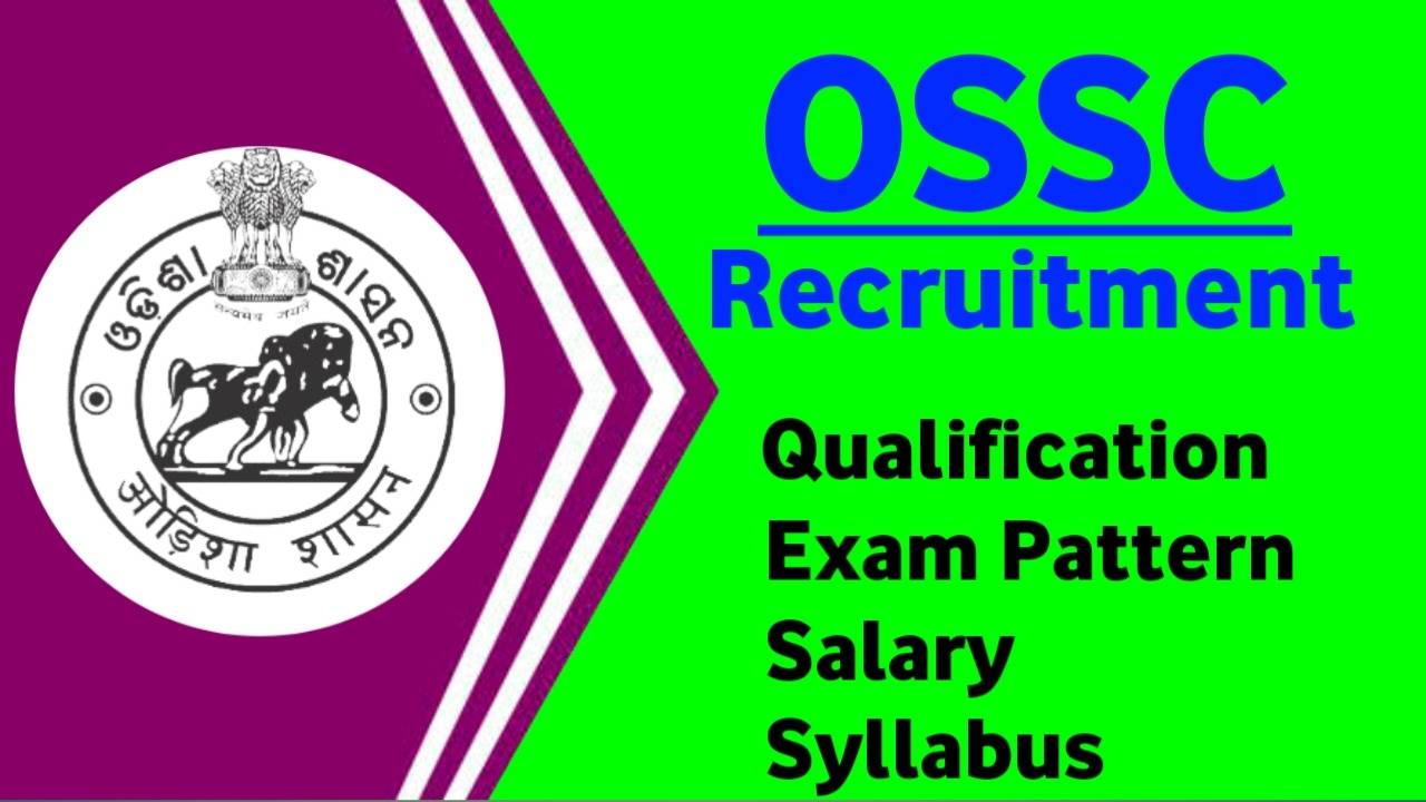 Odisha Staff Selection Commission (OSSC) Recruiting for 250 Assistant Training Officer Posts