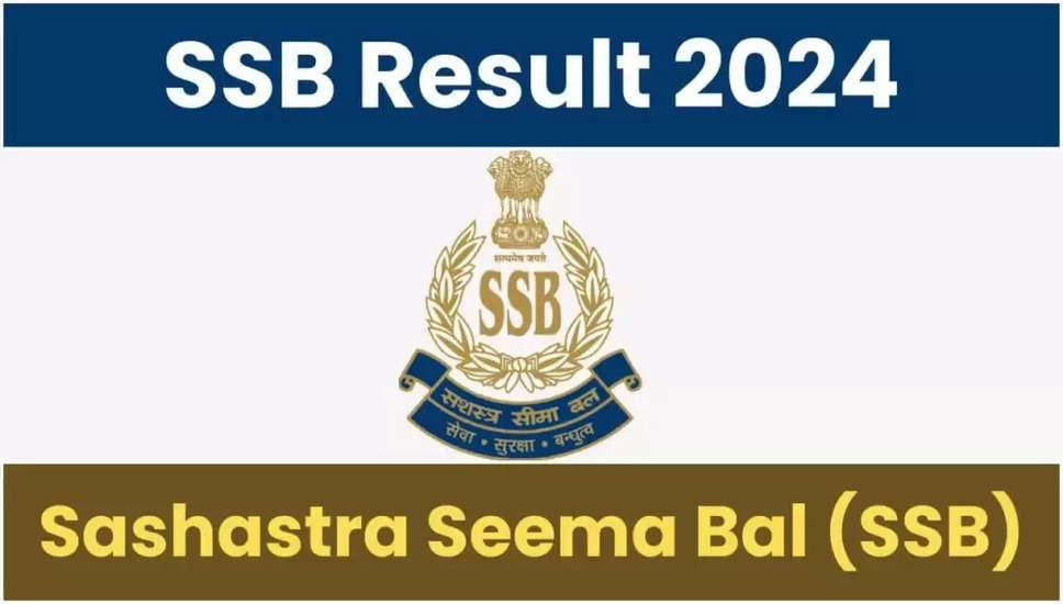 SSB ASI, SI, HC भर्ती 2024: CBT परीक्षा परिणाम घोषित