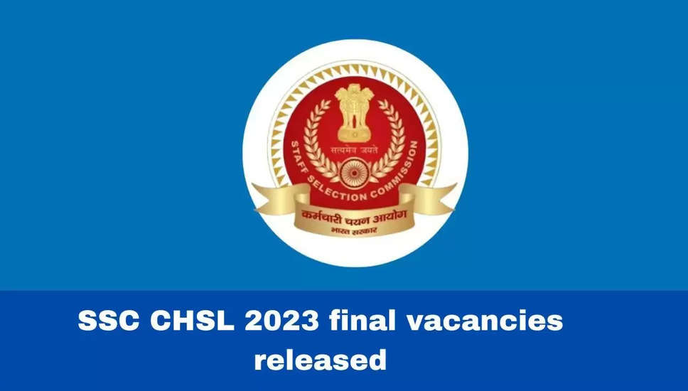 एसएससी सीएचएसएल 2023: अंतिम रिक्तियां जारी, पद चयन के लिए विकल्प-सह-वरीयता दाखिल करना शुरू
