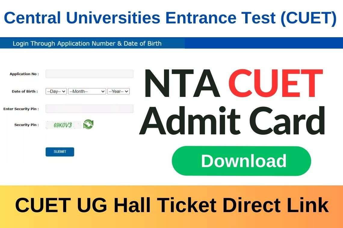 CUET UG Admit Card 2024 Out: Step-by-Step Guide to Download Your Hall Ticket