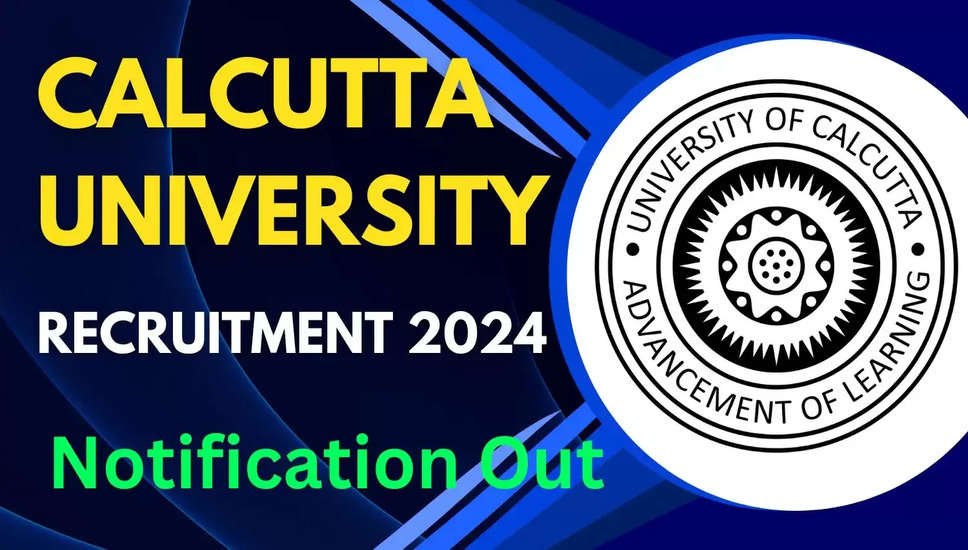 कलकत्ता विश्वविद्यालय भर्ती 2024: चयन प्रक्रिया और वॉक-इन साक्षात्कार विवरण अब जांचें