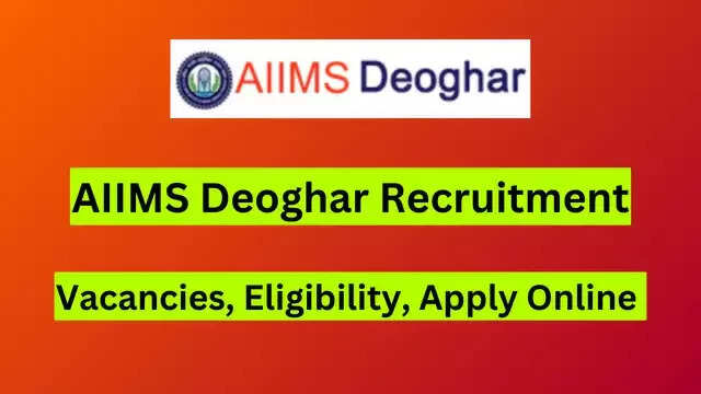 AIIMS Deoghar Recruitment 2024: Apply for 94 Senior Resident (Non-Academic) Posts